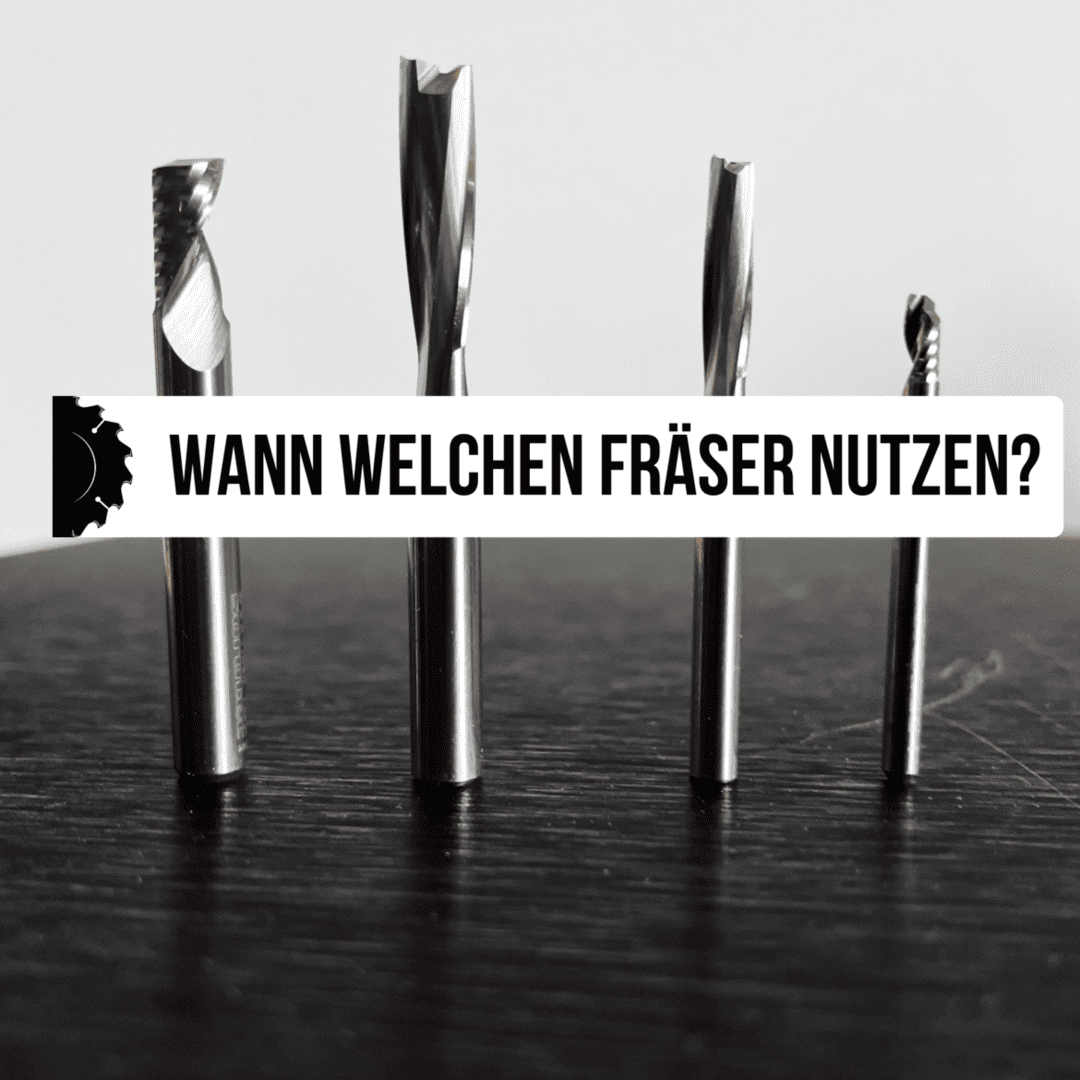 CNC Fräser für Holz: wann man welchen Fräser benutzt!