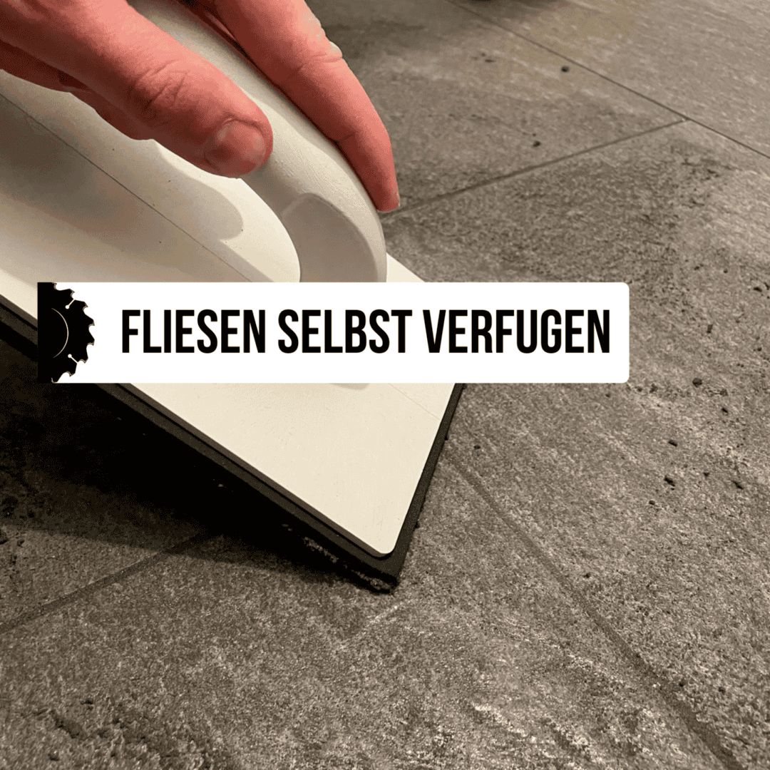 Fliesen verfugen Anleitung