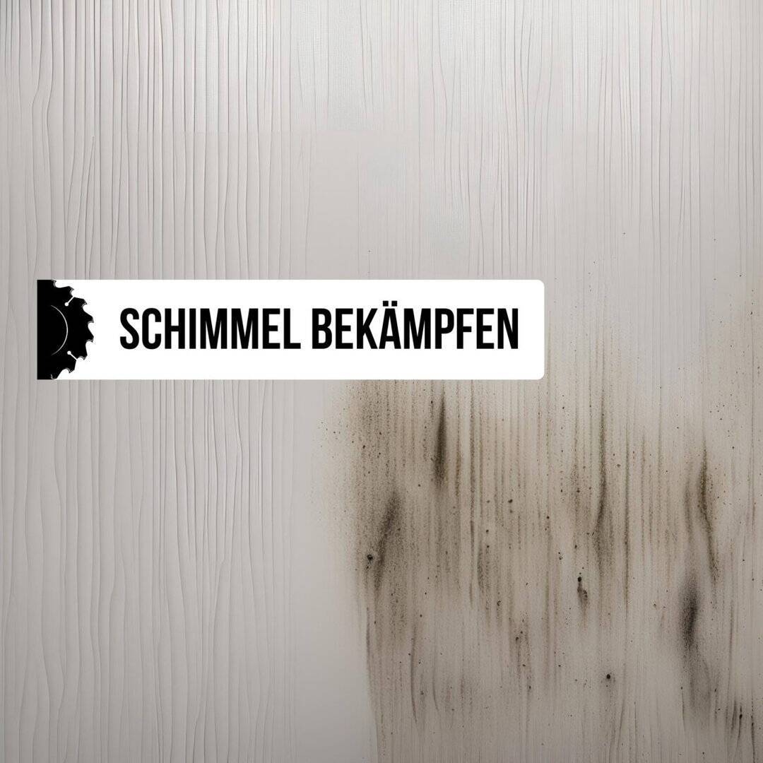 Schimmel bekämpfen
